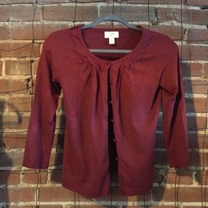 Wine Loft cardigan